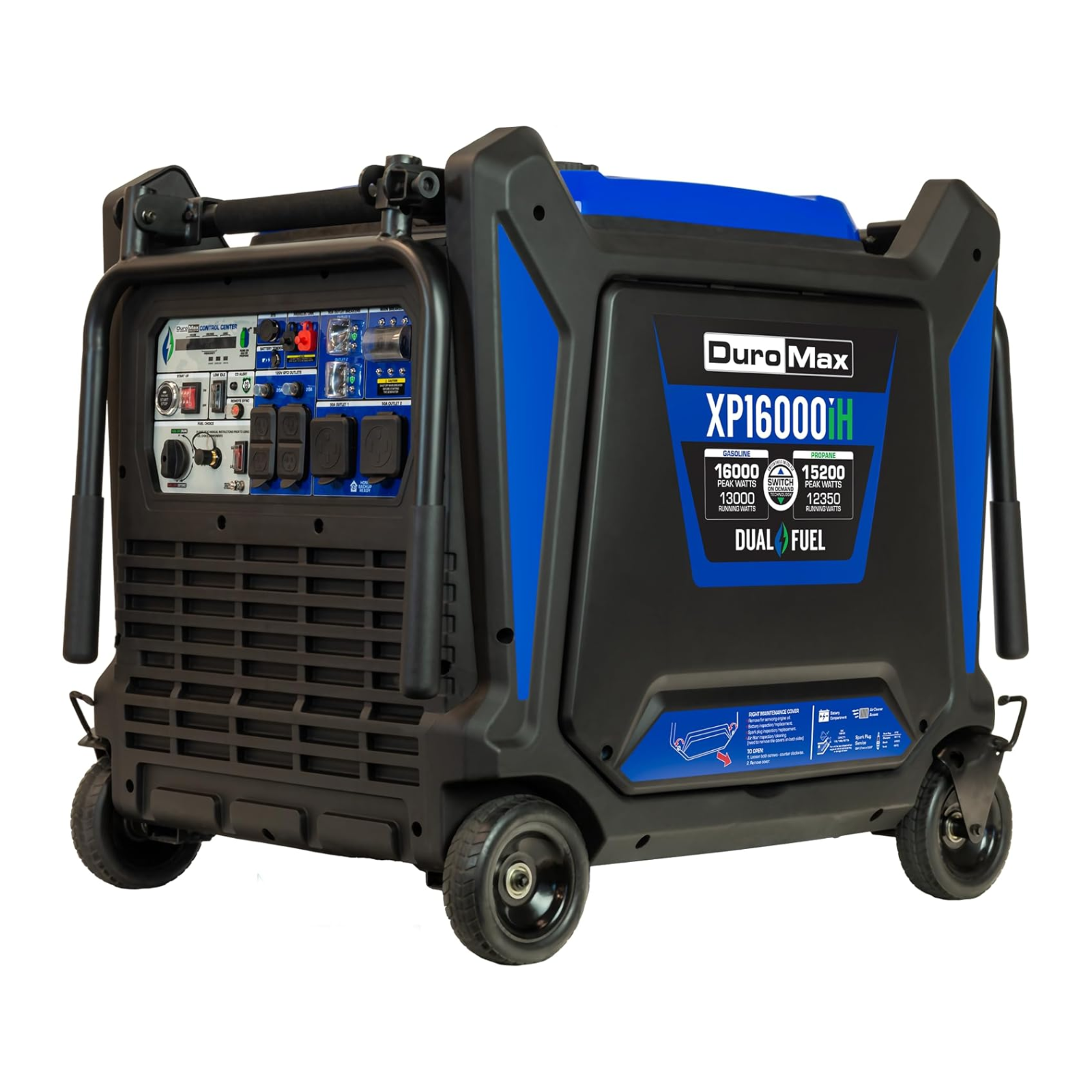 DuroMax XP16000iH 16000 Watt Dual Fuel Portable Digital Inverter Generator - POWER FIT SHOP — Powering Preparedness, Health & Home