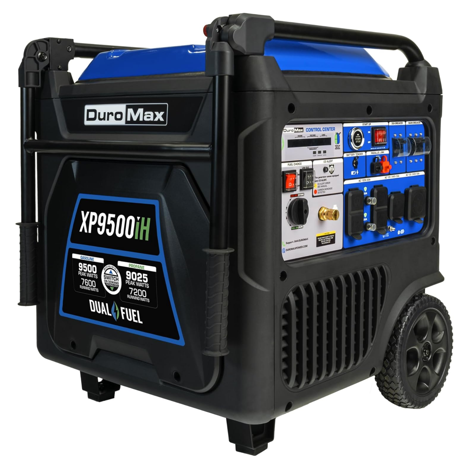 DuroMax XP9500iH 9500 Watt Dual Fuel Portable Emergency Ready Inverter Generator - POWER FIT SHOP — Powering Preparedness, Health & Home