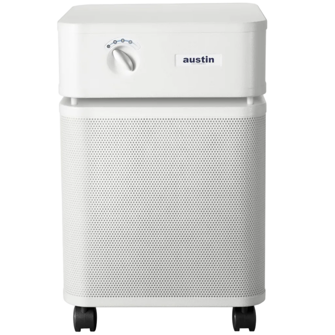 Austin Air HealthMate Plus Standard 220V Air Purifier For Home HM450 White