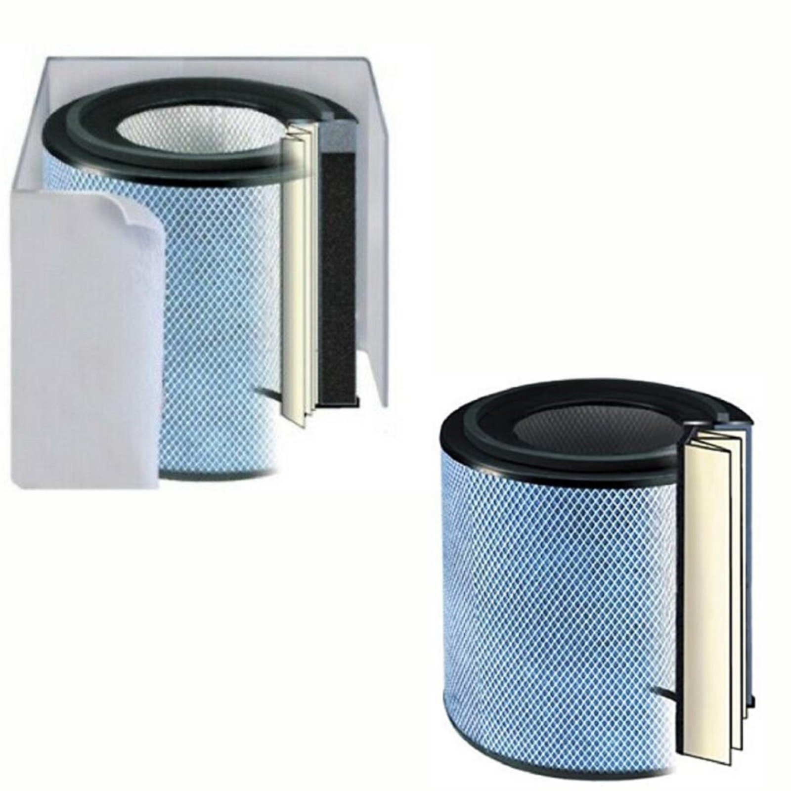 Austin Air Qty 1 Junior Filter HEPA and Junior Plus Filter in white box, new product for enhanced air quality.