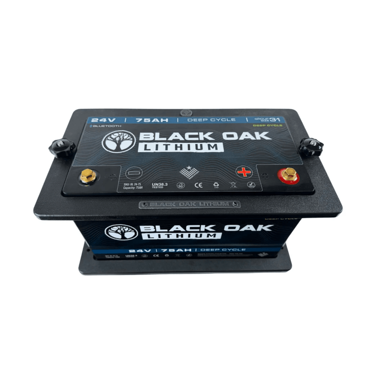 Black Oak Lithium Group 31 Starboard Battery Tray - POWER FIT SHOP — Powering Preparedness, Health &amp; Home