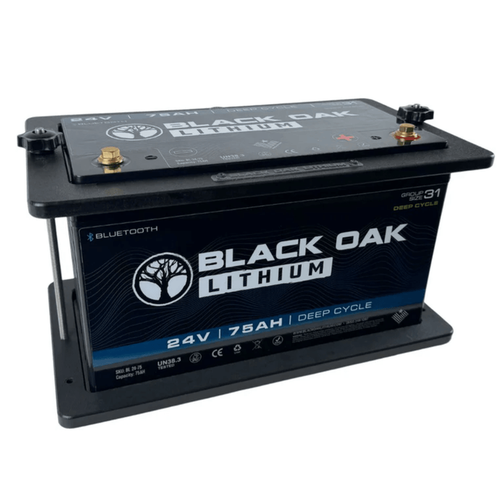 Black Oak Lithium Group 31 Starboard Battery Tray - POWER FIT SHOP — Powering Preparedness, Health &amp; Home