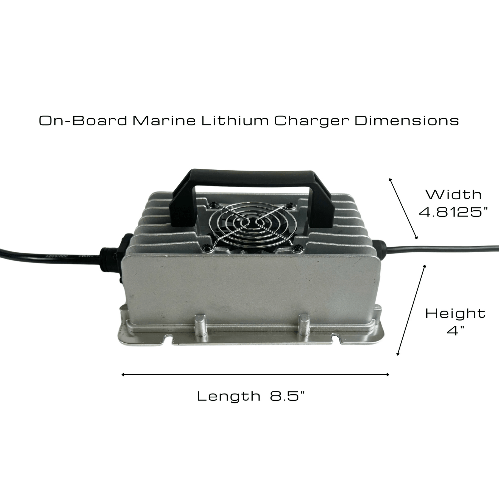 Black Oak On - Board 36V 10A Marine Lithium Battery Charger - POWER FIT SHOP — Powering Preparedness, Health & Home