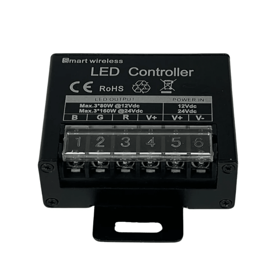 Black Oak LED RGB Controller With Wireless Remote New - POWER FIT SHOP — Powering Preparedness, Health &amp; Home