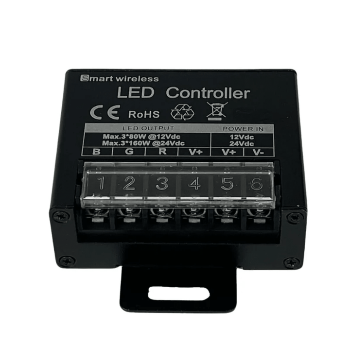 Black Oak LED RGB Controller With Wireless Remote New - POWER FIT SHOP — Powering Preparedness, Health &amp; Home