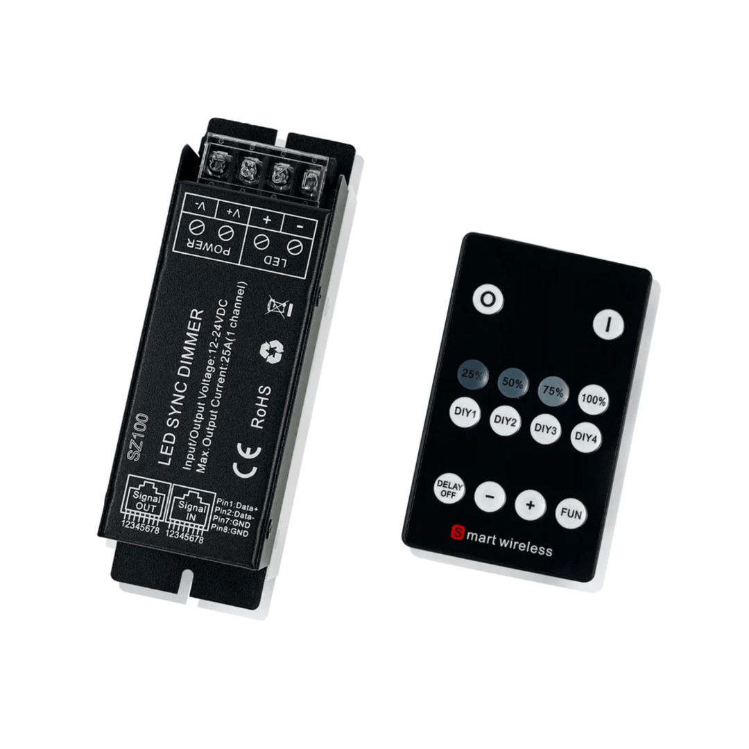 Black Oak LED RGB Controller With Wireless Remote New - POWER FIT SHOP — Powering Preparedness, Health &amp; Home