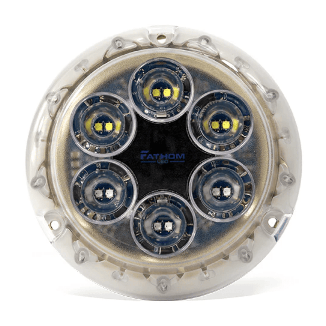 Black Oak LED Fathom FL12 Underwater Light Deep Blue Marine Lighting - POWER FIT SHOP — Powering Preparedness, Health &amp; Home