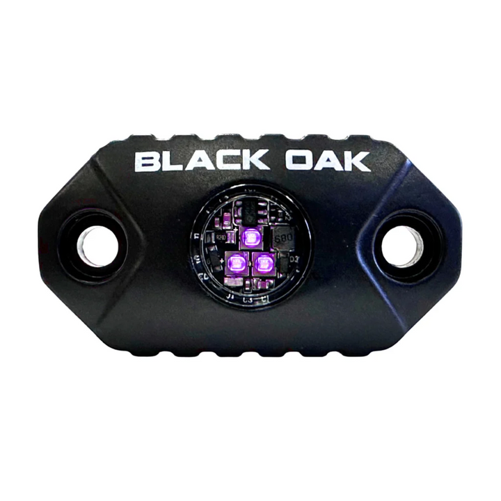 Black Oak LED Ultraviolet UV Rock Lights Accent UV LED Black Housing