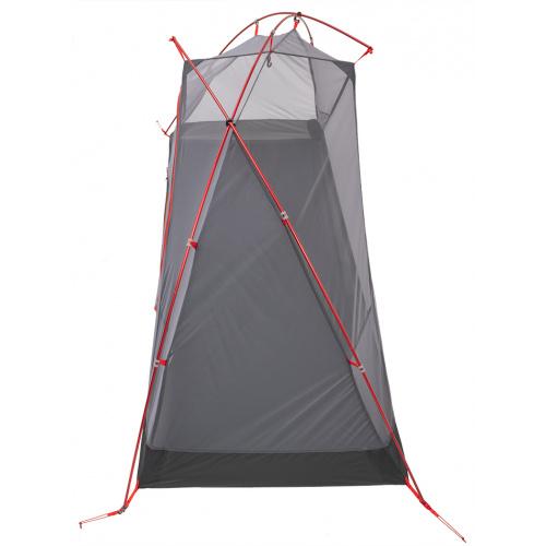Chattanooga Alps Mountaineering Helix 1-person lightweight backpacking camping tent set up outdoors, compact and weather-resistant.