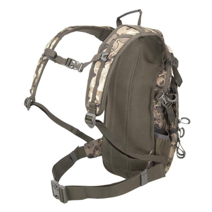 Chattanooga Muddy Pro 1075 Pack outdoor backpack in Veil Canyon Grey, lightweight design for day use with multiple compartments.