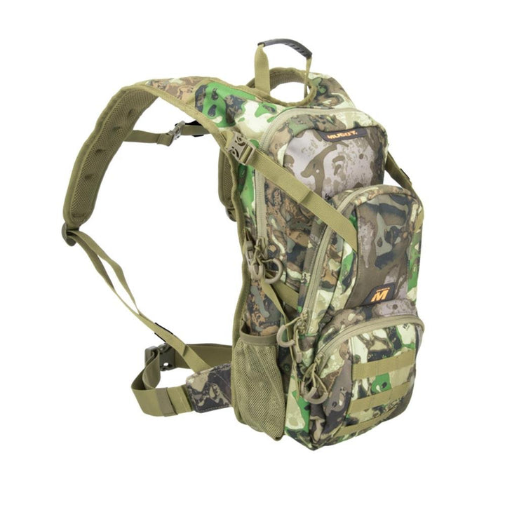 Chattanooga Muddy Pro 1075 Pack Veil Canyon lightweight outdoor backpack with multiple compartments for day hiking and outdoor activities.
