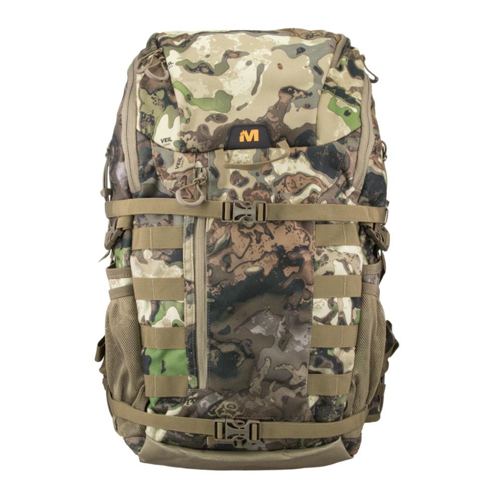 Chattanooga Muddy Pro 1500 Pack Veil Canyon hybrid outdoor backpack with rain cover, featuring durable straps and spacious compartments.