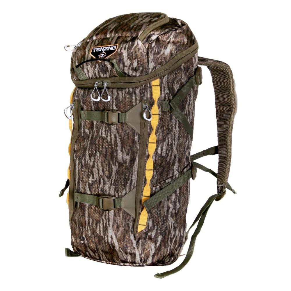 Chattanooga Tenzing TZW-1500 Whitetail Day Pack with Mossy Oak Bottomlands camouflage, outdoor backpack with multiple compartments