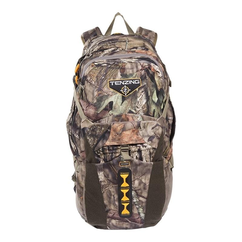 Chattanooga Tenzing Voyager Day Pack backpack in camo, durable outdoor hiking and camping gear bag with multiple compartments.