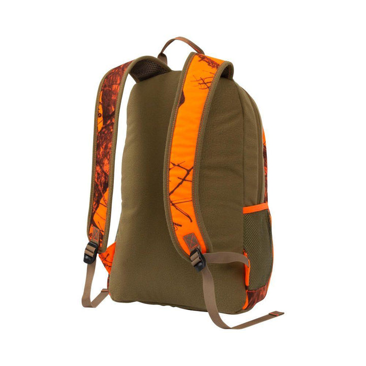 Chattanooga Allen Company Terrain Backpack Daypack in Mossy Oak Break-Up Blaze, lightweight and durable outdoor backpack with multiple compartments.