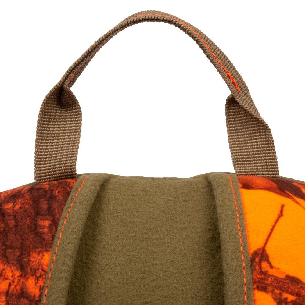 Chattanooga Allen Company Terrain Backpack in Mossy Oak Break-Up Blaze, lightweight durable daypack with multiple compartments.