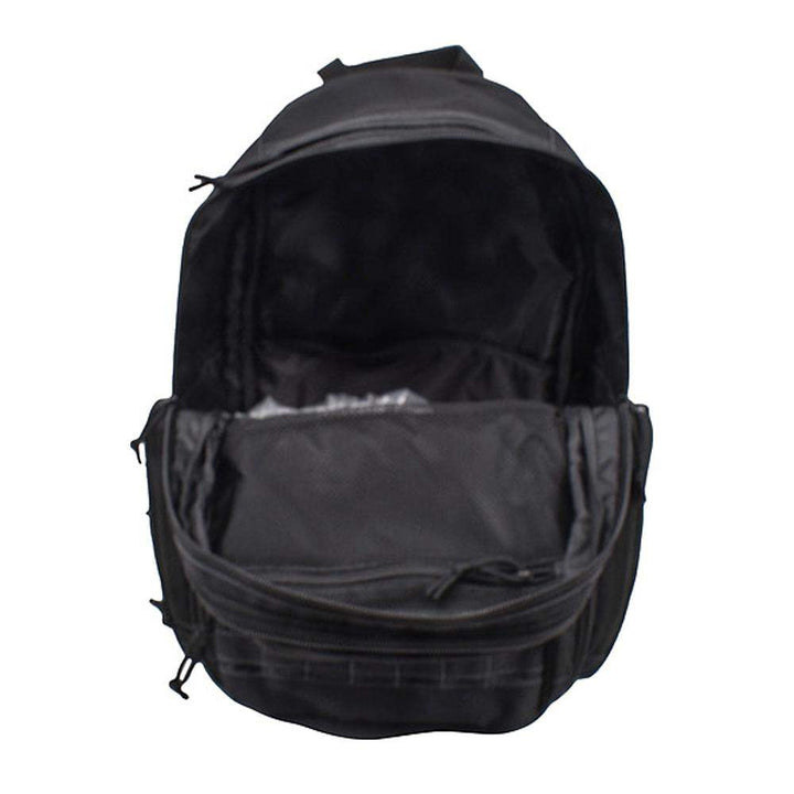 Black Chattanooga Advance Warrior Solutions Juggernaut 5 Day Backpack with multiple compartments and sturdy straps.