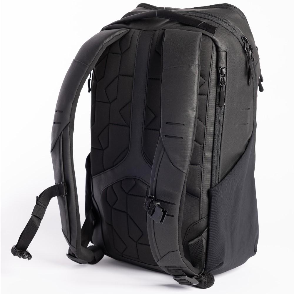 Mission First ACHRO Backpack Black 22L Durable Lightweight Travel Commute Bag - POWER FIT SHOP — Powering Preparedness, Health & Home