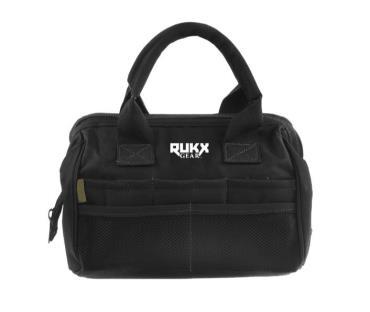 Chattanooga ATI Rukx Gear black tool bag, durable water-resistant portable organizer for tools and accessories.