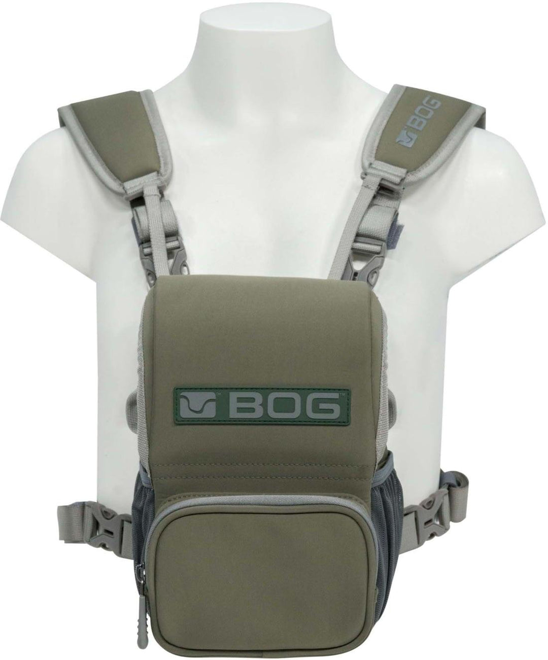 Chattanooga BOG Binocular Bivy Bag in Olive Drab Green, durable outdoor accessory for protecting binoculars in rugged conditions.