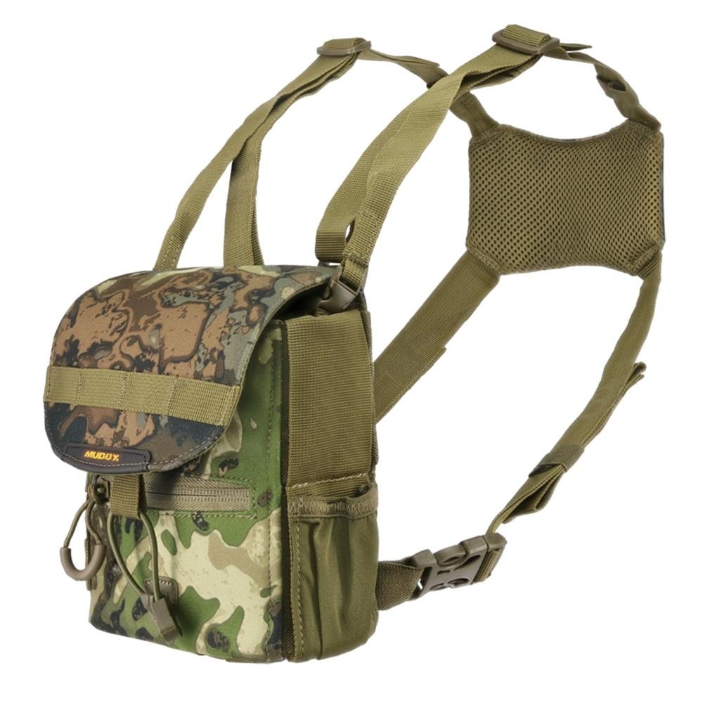 Chattanooga Muddy Pro Series Bino Harness Veil Canyon hybrid durable binocular case with adjustable straps and protective padding.