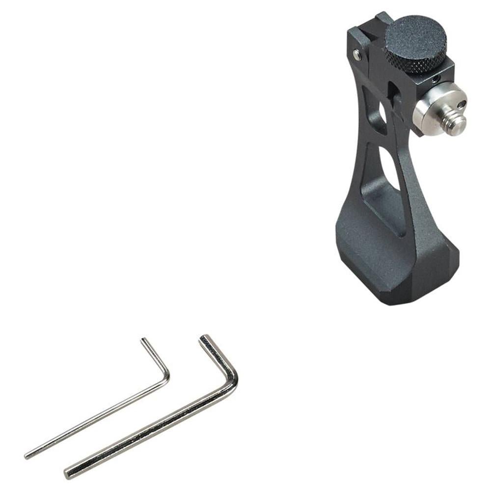 Chattanooga quick release bino tripod adaptor attached to binoculars in durable outdoor gear case, fits most models.