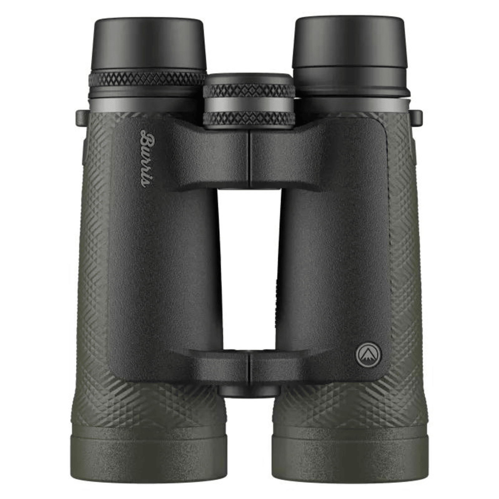 Chattanooga Burris SignatureHD 12x50 binoculars with green finish, 12x magnification, and 13.1 ft close focus.