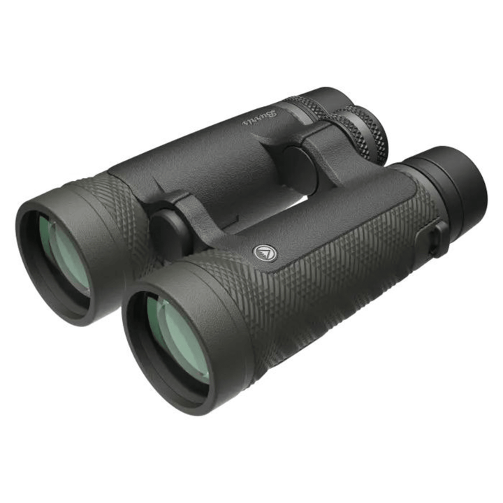 Chattanooga Burris SignatureHD 12x50 binoculars with green finish, 12x magnification, and 13.1 ft close focus for detailed viewing.