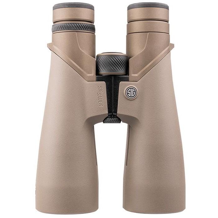 Chattanooga Sig ZULU10 HDX binoculars with 10x42mm lenses, black body, zoomed-in view showing eyepiece and focus wheel.