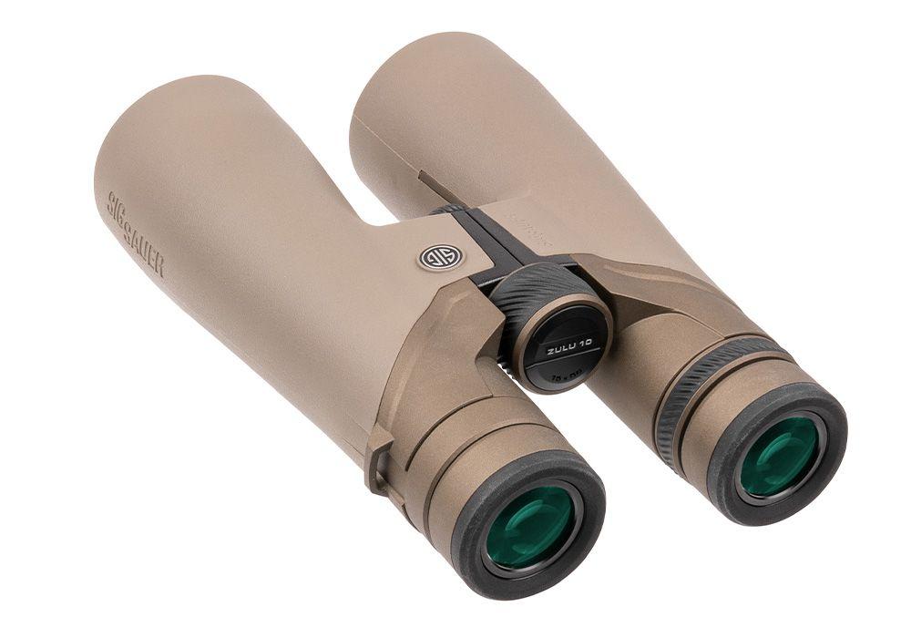 Chattanooga Sig ZULU10 HDX binoculars with 10x42mm lenses, compact design for clear outdoor viewing and wildlife observation
