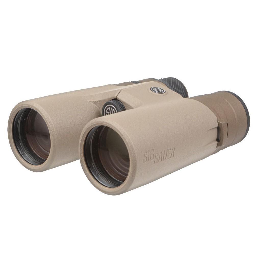 Chattanooga Sig ZULU8 HDX binoculars with 10x42mm lenses, showcasing their durable design and high-powered optical performance
