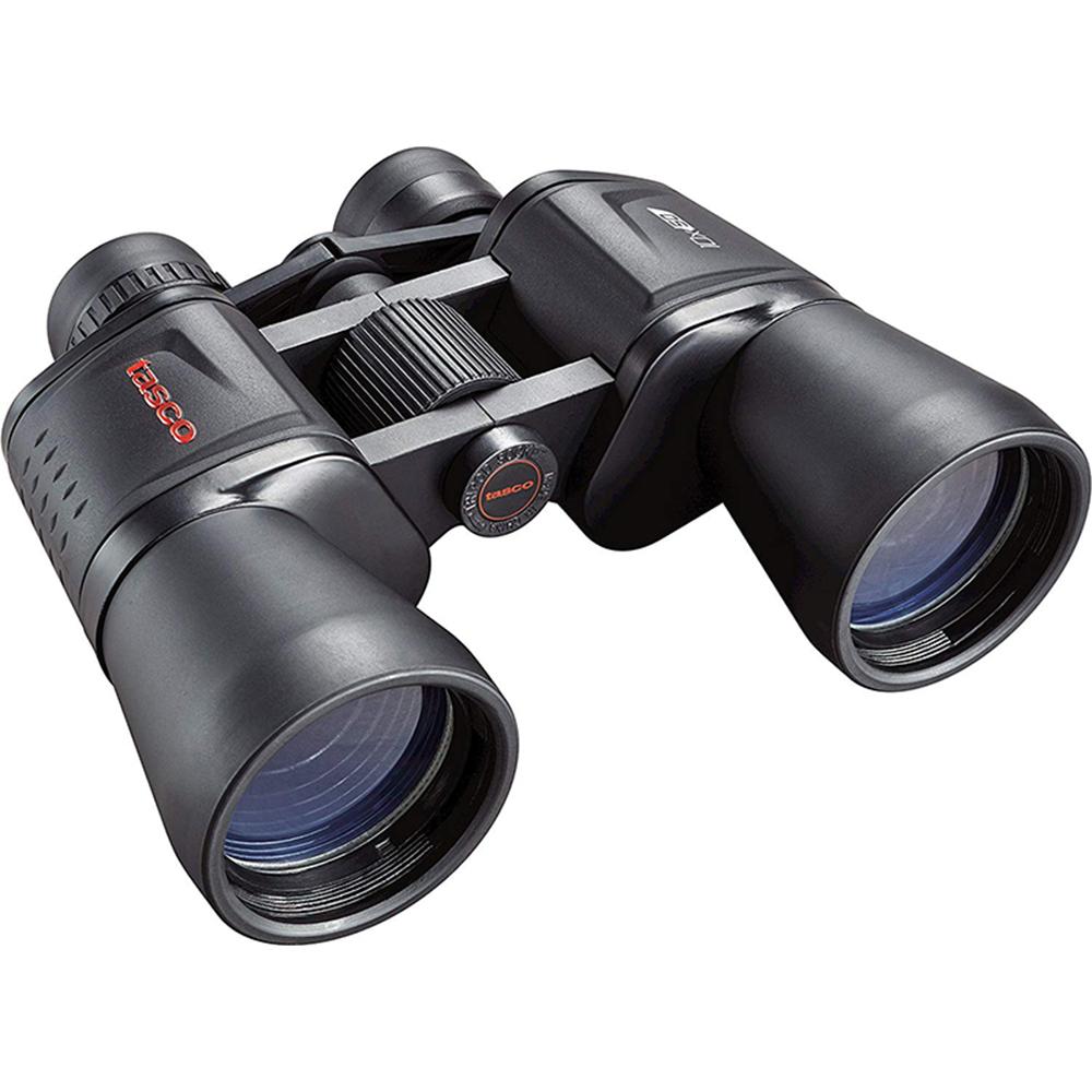 Chattanooga Tasco Essentials 10x50mm black Porro binoculars for outdoor optics with durable design and clear magnified view