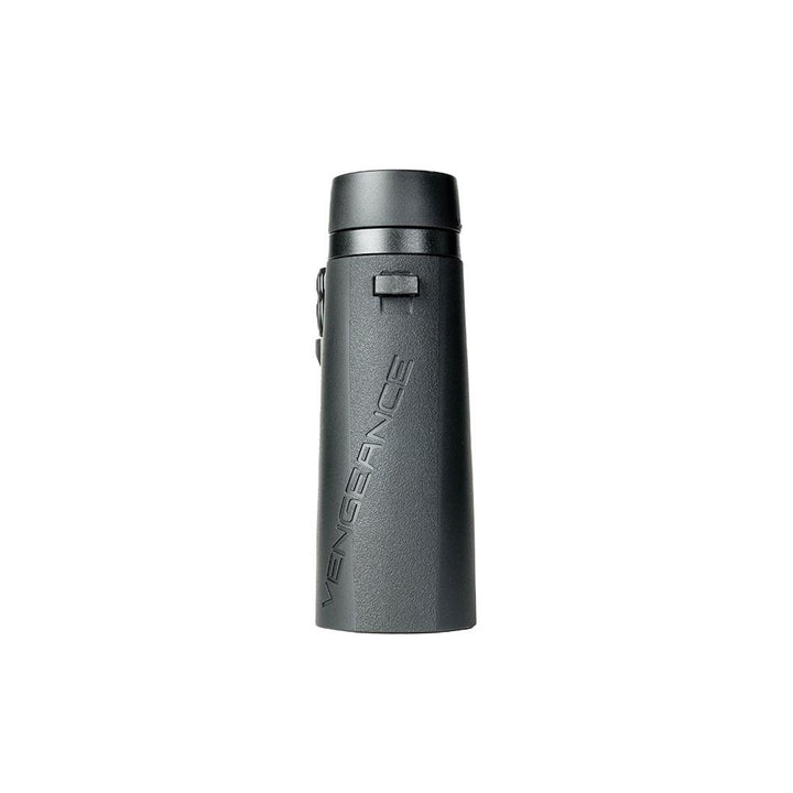 Chattanooga ZeroTech Vengance ED 8x42 black binoculars for outdoor birdwatching and travel, featuring high-quality optics.