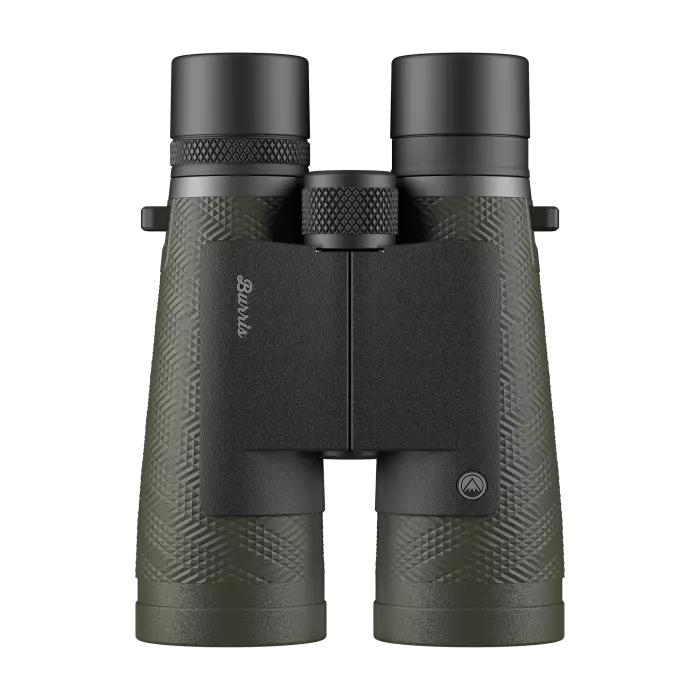 Chattanooga Burris Signature HD 15x56 binoculars with green high-clarity durable optics, ideal for outdoor and wildlife viewing