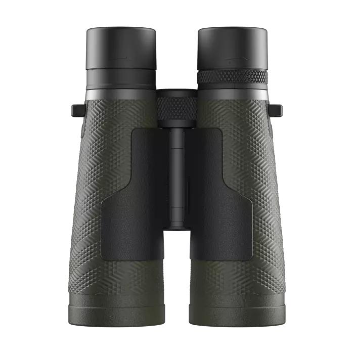 Chattanooga Burris Signature HD 15x56 binoculars with green finish, high clarity optics, durable design, suitable for outdoor use.
