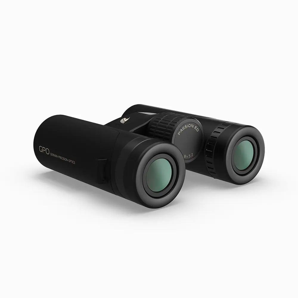 German Precision Optics Passion ED Binoculars 10x32 ED Charcoal Black - POWER FIT SHOP — Powering Preparedness, Health & Home