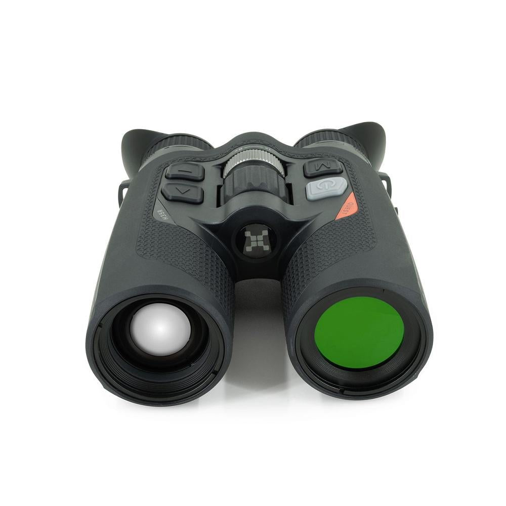 Chattanooga Nocpix QUEST H35R thermal binoculars with 640x512 resolution, 35mm lens, durable design, and high-resolution optics.