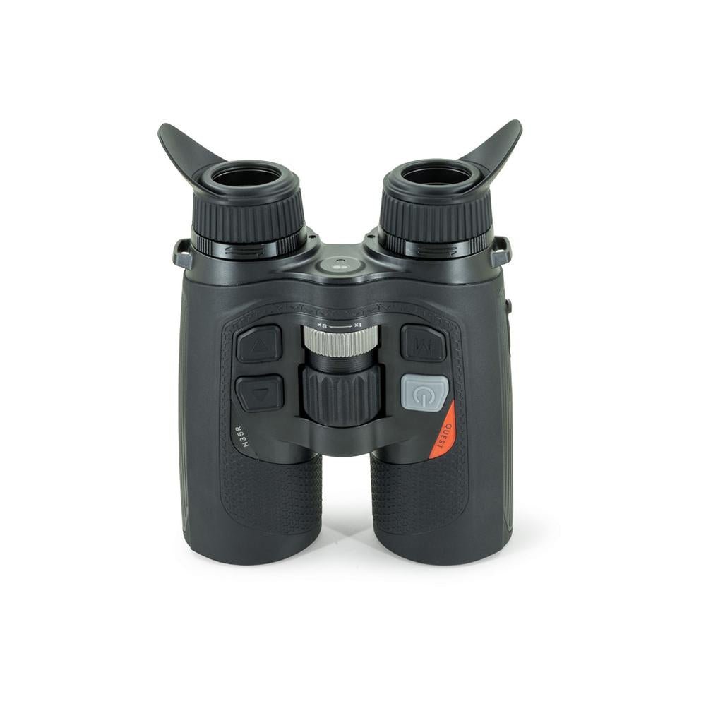 Chattanooga Nocpix QUEST H35R thermal binoculars with 640x512 resolution, 35mm lens, durable design, used outdoors in low light.