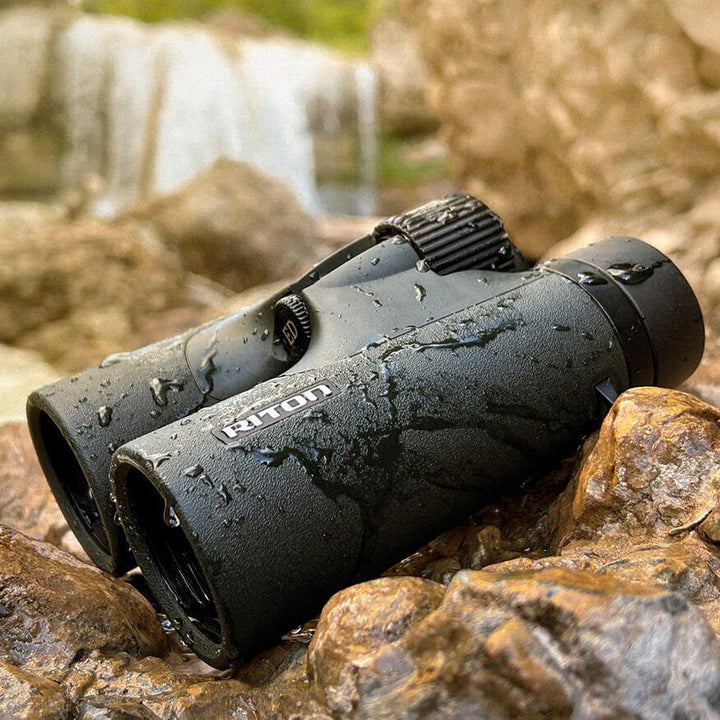 Riton Optics Riton Binoculars 5 Primal 10x42 ED Green - POWER FIT SHOP — Powering Preparedness, Health &amp; Home