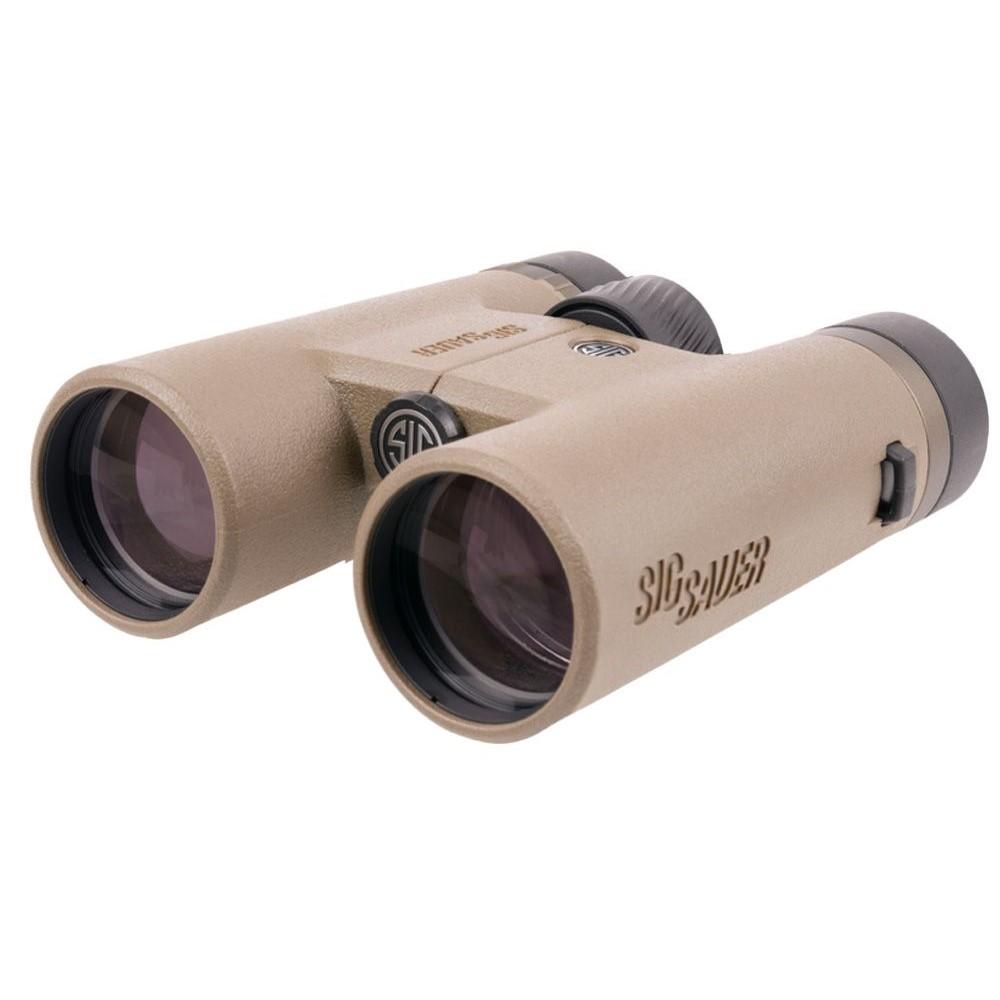 Chattanooga Sig Sauer Canyon HD 10x42 waterproof binoculars with high-definition optics, ideal for outdoor viewing.