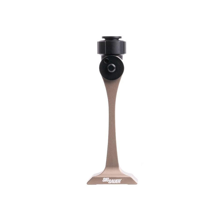 Chattanooga Sig Sauer Sig ZULU binocular adapter attached to binoculars for easy device mounting and enhanced viewing experience.
