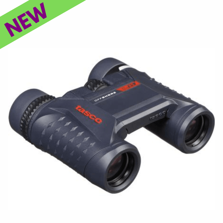Chattanooga Tasco Offshore Binoculars 8x25mm waterproof blue compact binoculars with multi-coated lenses for enhanced clarity