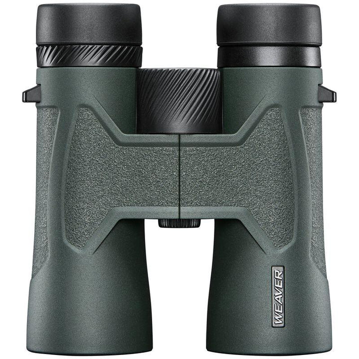 Chattanooga Weaver Classic Series 10x42 binoculars in green for outdoor birdwatching and travel, featuring IPX7 waterproof design.
