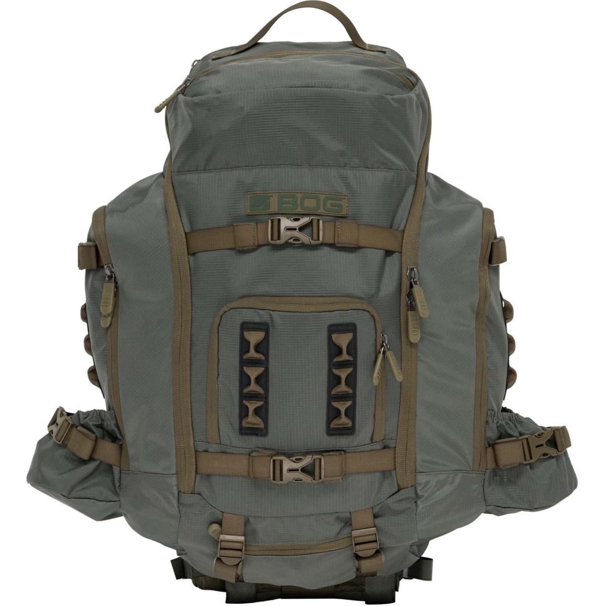 Chattanooga BOG 3500 ci grey bivy bag for outdoor camping and hiking, shown as a durable, compact outdoor gear carry backpack.