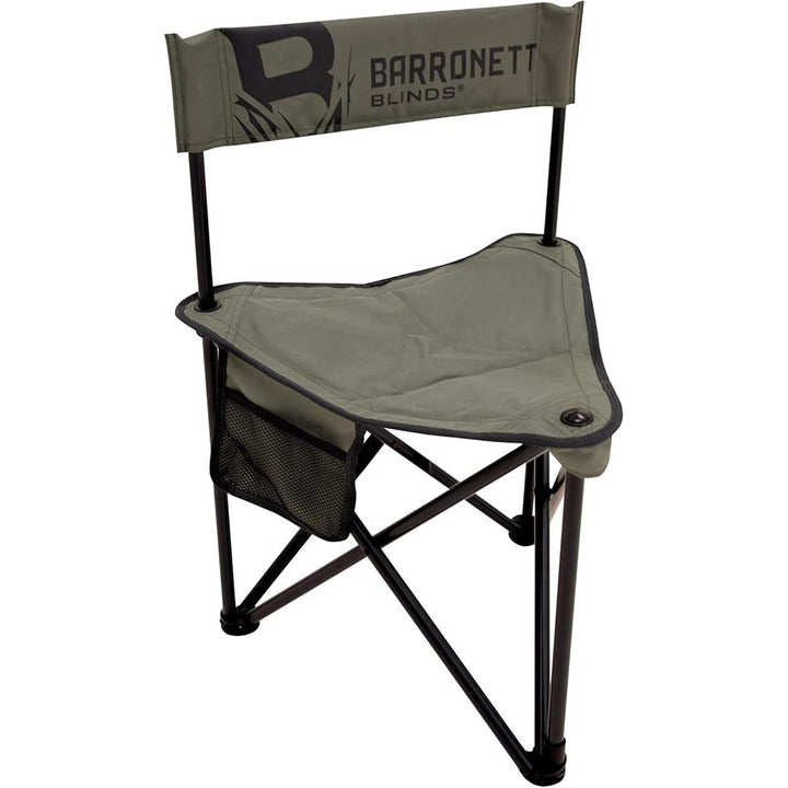 Barronett Blinds Aluminum XL Blind Chair Comfortable Portable Folding Seat Grey - POWER FIT SHOP — Powering Preparedness, Health &amp; Home