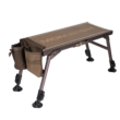 Chattanooga Higdon Mobile Bench Seat with adjustable legs, mesh fabric, lightweight and portable blind chair for outdoor use.