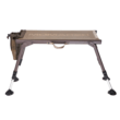 Chattanooga Higdon mobile bench seat with adjustable legs, comfortable mesh seat, lightweight and portable for outdoor or event use.