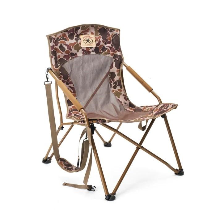 Rig Em Right Camp Chair Classic Brown Camo Comfortable Portable Seat - POWER FIT SHOP — Powering Preparedness, Health & Home