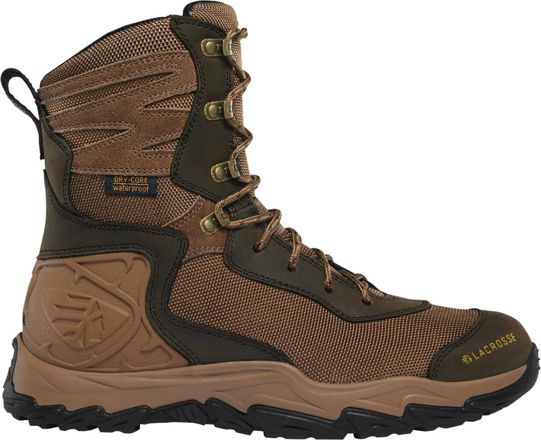 LaCrosse Windrose 8 Inch Brown Boot Durable Comfortable Outdoor Footwear Size 8 - POWER FIT SHOP — Powering Preparedness, Health &amp; Home