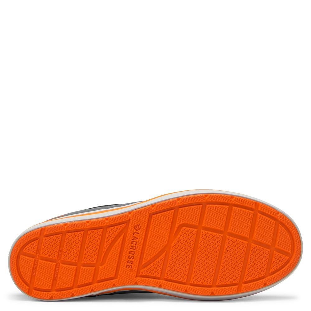 Lacrosse Alpha Deck Boot 6 Inch Gray Orange Comfortable Outdoor Footwear Size 9 - POWER FIT SHOP — Powering Preparedness, Health &amp; Home